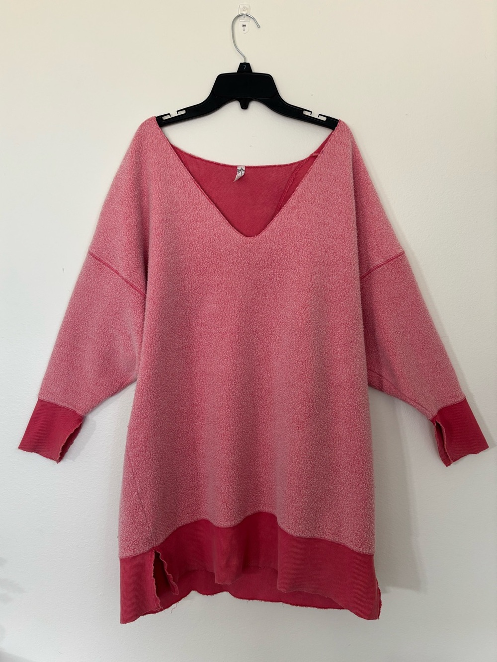 Free People Intimately Oversized Sweater Dress/Shirt Size Women’s XS Cozy Warm